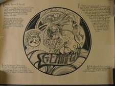 Ausstellungsplakat Gemini II