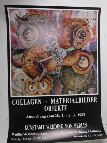 Collagen wedding 1982 plakat - wedding,