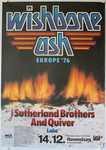 Wishbone ash tour - , poster
