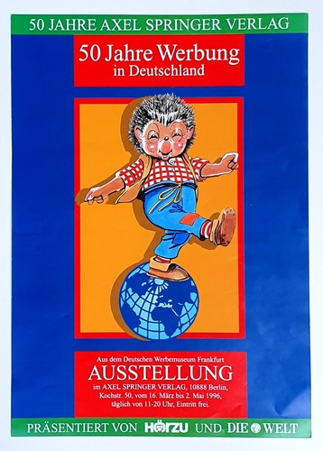 Mecki plakat 1996 - plakat,