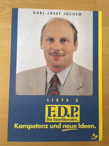 Fdp wahlplakat saarland - wahlplakat,