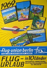 Werbeplakat, Flug Union