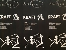 KRAFT 1993 Poster Plakat