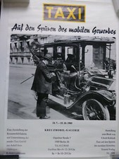Ausstellungsplakat TAXI